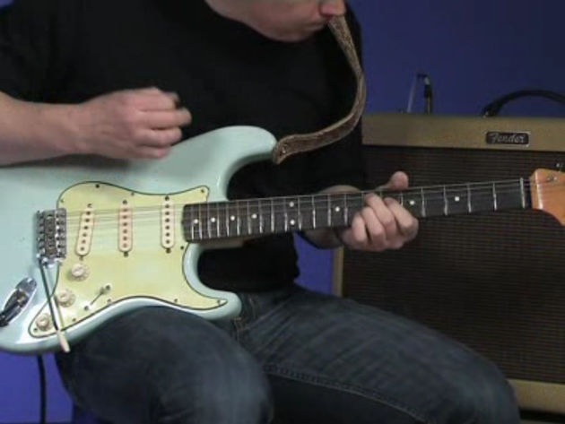 SRV used a Strat with heavy-gauge strings